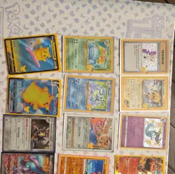 Pokemon TCG Celebrations 18 Card Holo/Foil Lot: Surfing Pikachu V & Vmax - Image 1