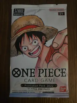 One Piece Card Game Promo Pack ENGLISH Promotion Pack 2022 - Image 1