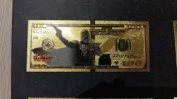 Billet Star Wars Mandalorian Grogu Collector Gold Dore card carte Goodies Ticket - Image 1