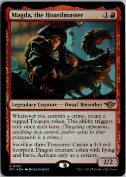 Magda, the Hoardmaster 133 Outlaws of Thunder Junction Magic: The Gathering Foil - Image 1