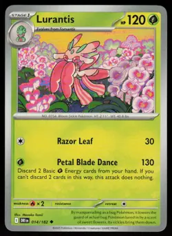 Lurantis 014/182 Uncommon Destined Rivals Pokemon Near Mint - Image 1