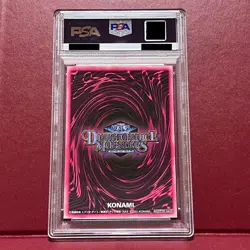 Dark Magician Girl DDM Promo Pink SCR Secret Rare Yu-Gi-Oh 2001 Japanese PSA 9 - Image 2