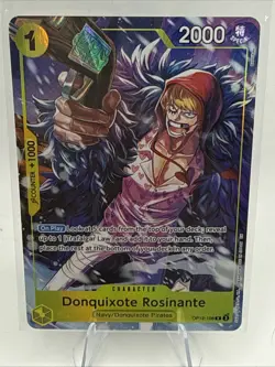 Donquixote Rosinante (Illustration Box Vol.6) OP12-108 One Piece Promotion Cards - Image 1