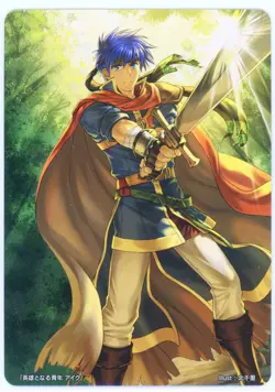Ike - Fire Emblem 0 Cipher Marker Card - Path of Radiance - 05/2018 Prize NM - Image 1