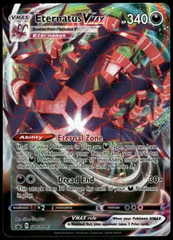 Pokemon Eternatus VMAX Promo SWSH: Sword & Shield Promo Cards SWSH045 NM Holo - Image 1