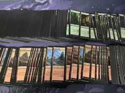 Mtg 670x Baldur’s Gate Basic Lands Magic Huge Bulk Lot Commander Forest Mountain - Image 1