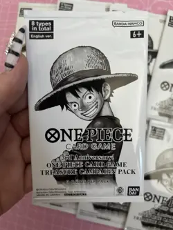 8X 3rd Anniversary One Piece Card Game Treasire Campaing Pack English Sealed - Image 2