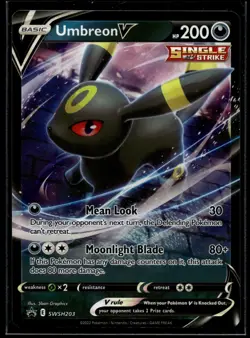 Umbreon V - Promo SWSH: Sword & Shield Promo Cards SWSH203 NM - Image 1