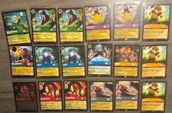 Lorcana WILDS UNKNOWN - 25 Card Lot - Enchanted(1), Epic(6), Legendary(18) - Image 3