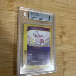 2002 Pokemon Expedition Mew BGS 9 Mint Reverse Holo - With 10 Subgrade - Image 3