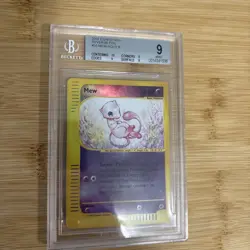 2002 Pokemon Expedition Mew BGS 9 Mint Reverse Holo - With 10 Subgrade - Image 4