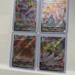 Lot Of 5 Vmax Pokemon Gardevoir Greedent Duraludon Kyurem Darmanitan Sleeved NM - Image 3