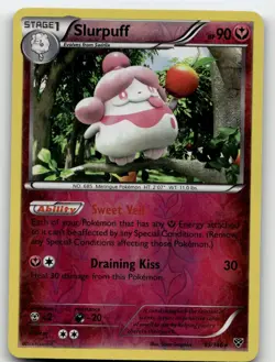 SLURPUFF 95/146 RARE REVERSE HOLO XY POKEMON LIGHTLY PLAYED - Image 1