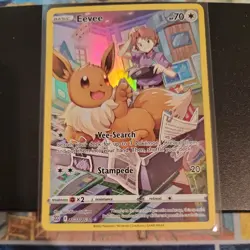 Eevee TG11/TG30 Swsh09: Brilliant Stars Trainer Gallery Holo Ultra Rare Pokemon - Image 1