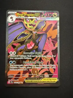 2026 Pokemon TCG Chaos Rising Mega Dragalge Ex 104/086 Full Art Ultra Rare - Image 1