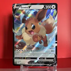 Eevee V 108/159 Crown Zenith NM Pokemon - Image 1