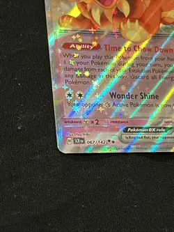 2024 Dachsbun ex - 067/142 Stellar Crown Double Rare Pokemon - Image 4