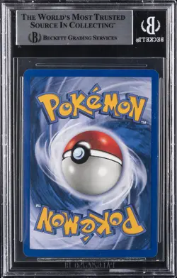 2002 POKEMON LEGENDARY COLLECTION #68 BULBASAUR-REVERSE FOIL BGS 9 - Image 2