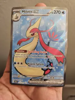 Pokemon TCG Milotic 217/191 Illustration Rare NM Surging Sparks - Image 1