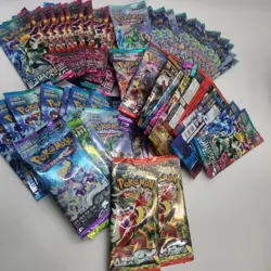 66 x Korean Pokemon Booster Pack Variety Bundle - Image 1