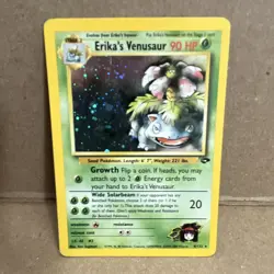Wizards of the Coast Erika's Venusaur Gym Challenge 4/132 Holo Rare 2000 - Image 1