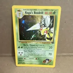 Wizards of the Coast Koga's Beedrill Gym Challenge 9/132 Holo Rare 2000 - Image 1