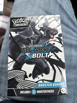 Black Bolt Booster Bundle 6 Packs SEALED - Pokemon TCG - Image 1