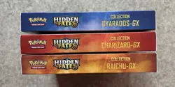 Lot Of 3 Sealed Pokemon Hidden Fates GX Collection Boxes - Set - Image 3