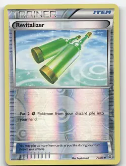 REVITALIZER 70/83 UNCOMMON REVERSE HOLO GENERATIONS POKEMON LIGHTLY PLAYED - Image 1