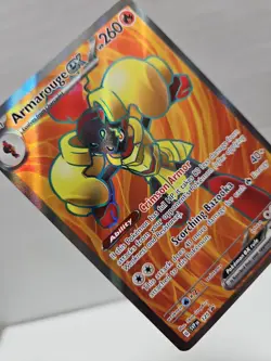 Pokemon TCG Armarouge EX SVP 125 Full Art Black Star Promo NM - Image 3