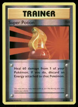 Super Potion 87/108 Uncommon Evolutions Pokemon Reverse Holo Near Mint - Image 1