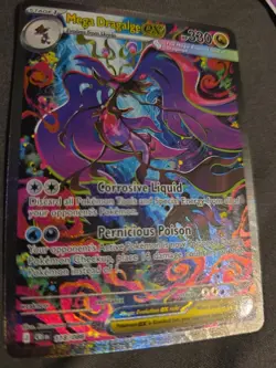 Pokemon TCG Mega Dragalge EX Special Illustration Rare 118/086 NM Chaos Rising - Image 1