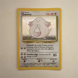Wizards of the Coast Chansey 3/130 Base Set 2 Rare Regular English 120 HP - Image 1