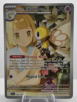 Lillie's Ribombee - SV 09: Journey Together 164/159 - IR - Pokemon TCG NM - Image 1