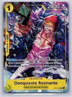 Donquixote Rosinante (Illustration Box Vol.6) OP12-108 One Piece Promotion NM - Image 1