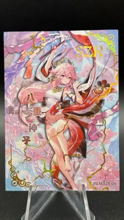 Goddess Story - League of Maidens - Anime Waifu SZR Trading Card - Yae Miko - Image 1