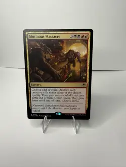 Mutinous Massacre 222 Promo Pack: Edge of Eternities Magic: The Gathering NM - Image 1