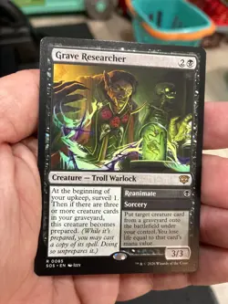 Grave Researcher Secrets of Strixhaven Regular - Image 1