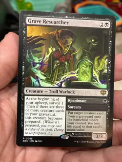 Grave Researcher Secrets of Strixhaven Regular - Image 2