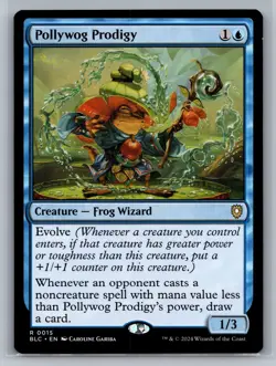 Pollywog Prodigy Commander: Bloomburrow #15 Magic MTG - Image 1