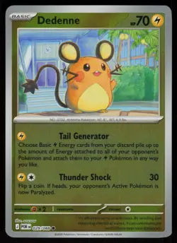 Dedenne 029/088 Common Perfect Order Pokemon Reverse Holo Near Mint - Image 1