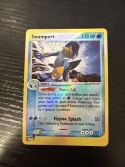 Swampert 13/109 Reverse Holo Ruby & Sapphire 110 HP Holo Rare Pokemon TCG - Image 1