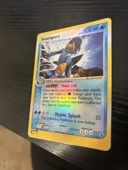 Swampert 13/109 Reverse Holo Ruby & Sapphire 110 HP Holo Rare Pokemon TCG - Image 2