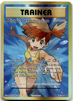 Misty's Determination 108/108 XY - Evolutions Pokemon Card HP - Image 1