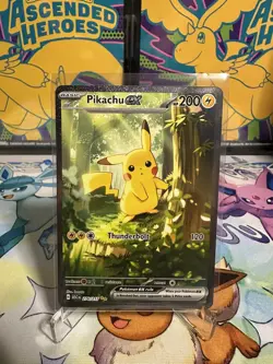 Pokemon TCG Ascended Heroes Pikachu ex 276/217 Holo Full Alternative Art SIR M - Image 1