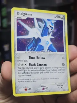 Dialga DP26 Holo Diamond & Pearl Promo Pokemon Card Moderately Played - Image 1