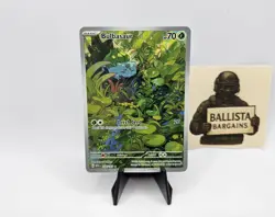 Pokemon 151 - Bulbasaur 166/165 Illustration Rare - FREE POST - Image 1