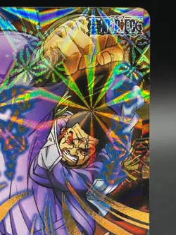 Fujitora God Omega 3 Holo Prism Miracle Battle Carddass Japanese One Piece - Image 3