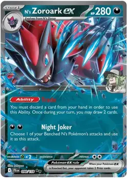 N's Zoroark ex 098/159 Journey Together Double Rare Holo | NM/MT | Pokemon TCG - Image 1