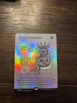 Demonic Consultation Secret Lair Drop Foil - Image 1